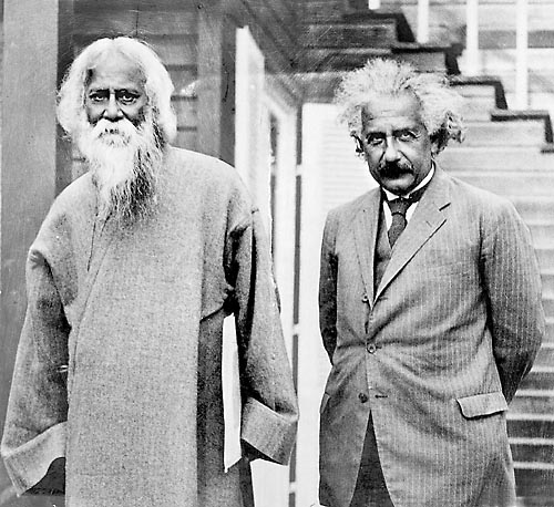 Rabindra Nath Tagore & Albert Eintstein Aug, 1941